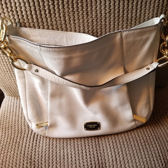 Michael Kors White Purse - Picture 1 of 7